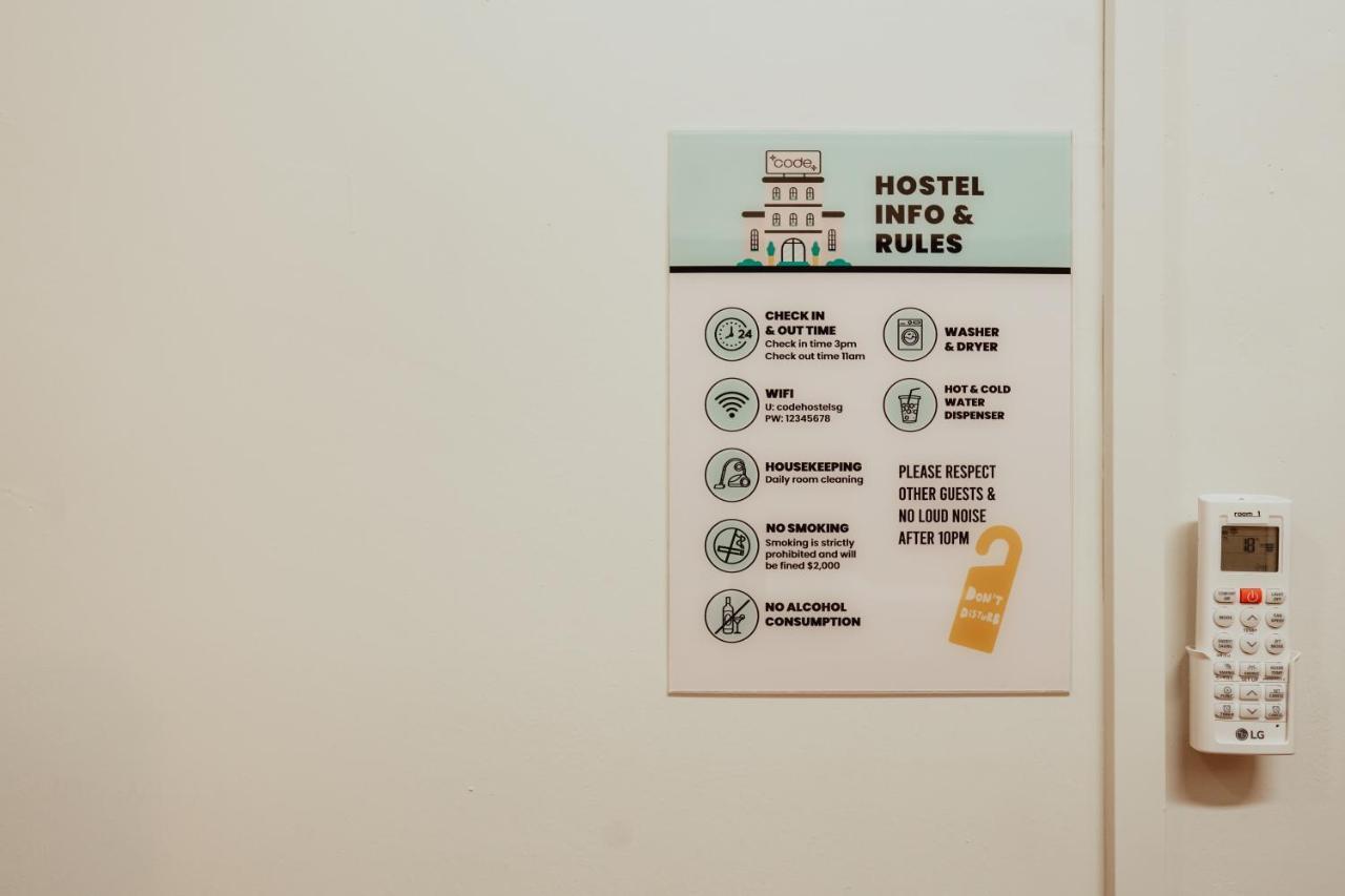 Code Hostel At Lavender สิงคโปร์ ภายนอก รูปภาพ