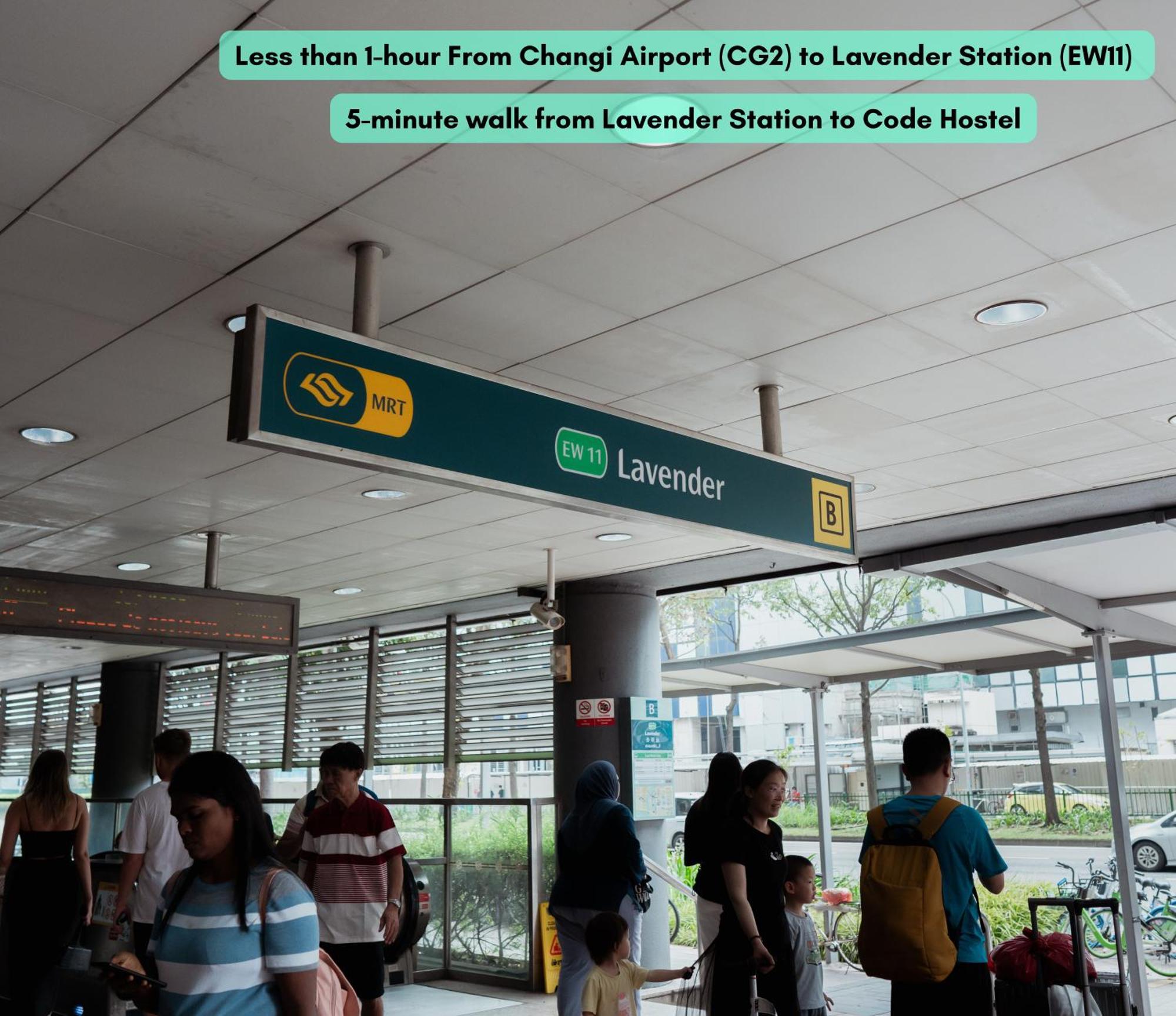 Code Hostel At Lavender สิงคโปร์ ภายนอก รูปภาพ